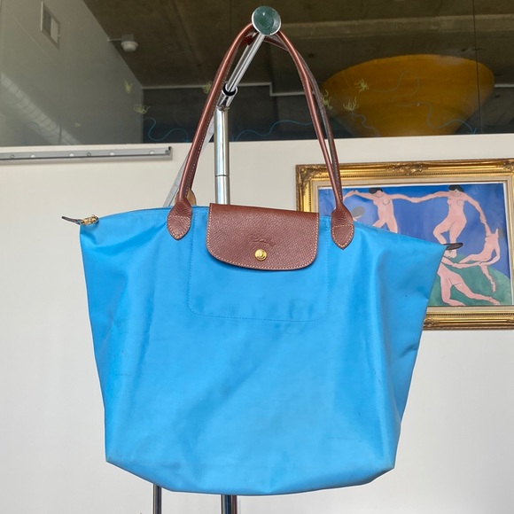 Longchamp | Electric Blue Tote - Picture 1 of 6